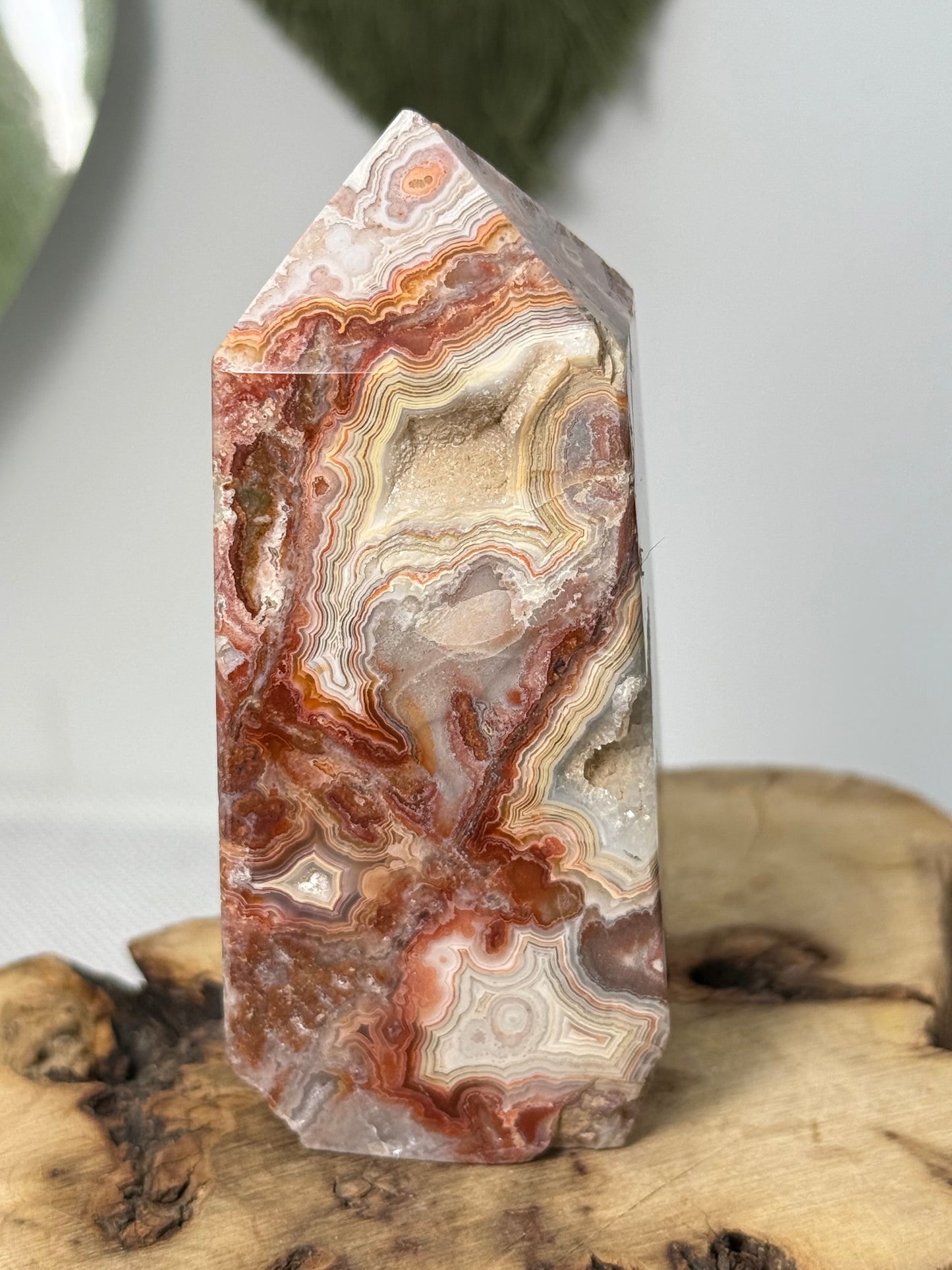 Clearance - Mexican Lace Agate Tower