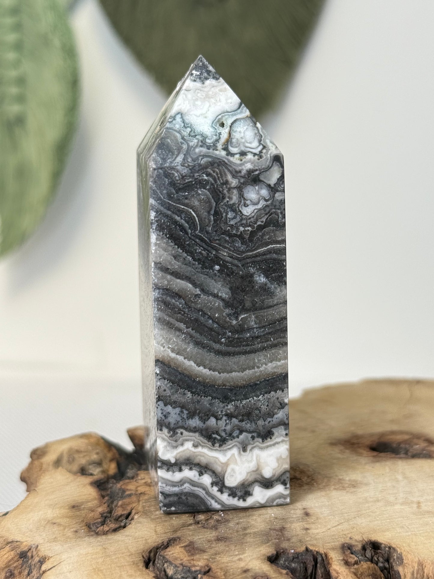 Dendritic Calcite Tower