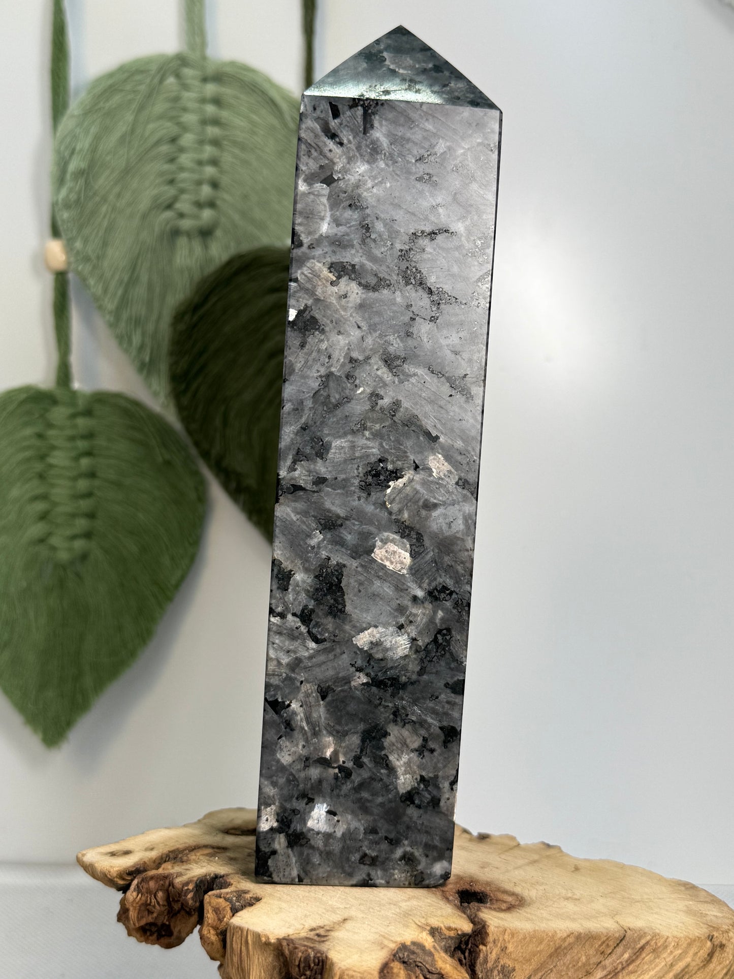 Large Larvikite Tower