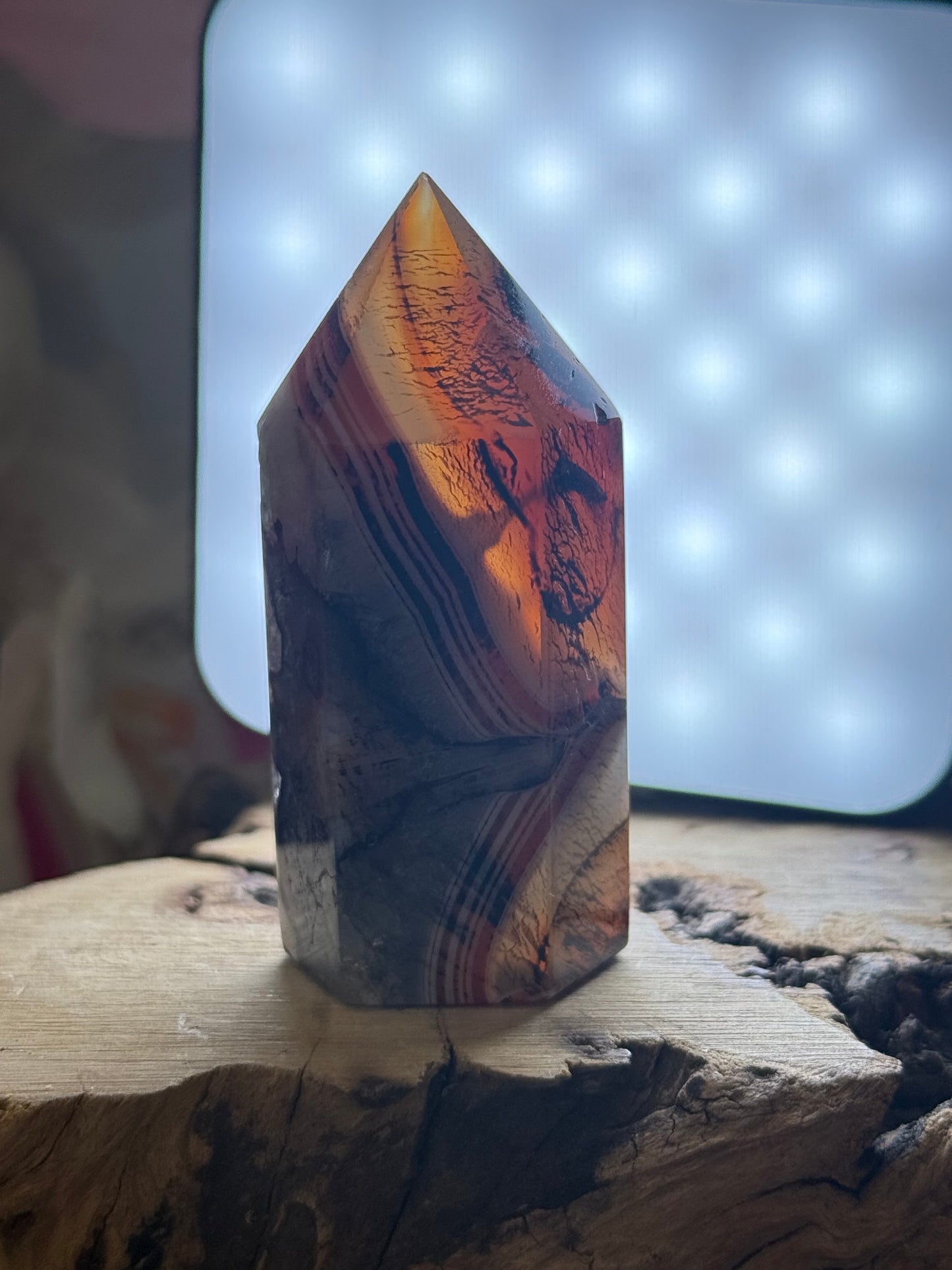 Sardonyx Point (Dyed)