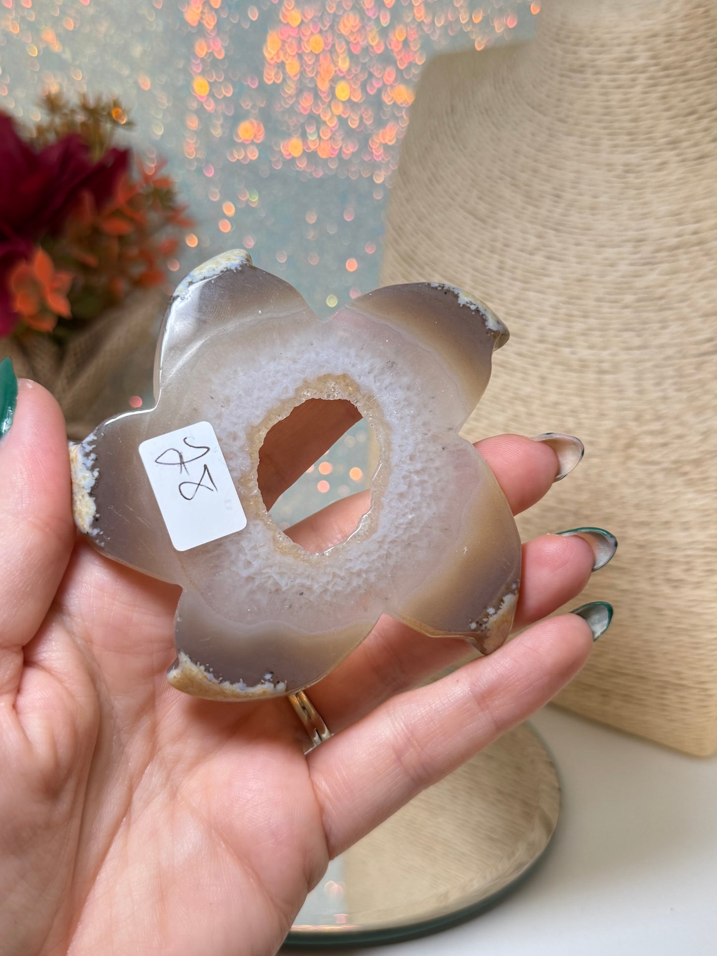 Druzy Agate Starfish