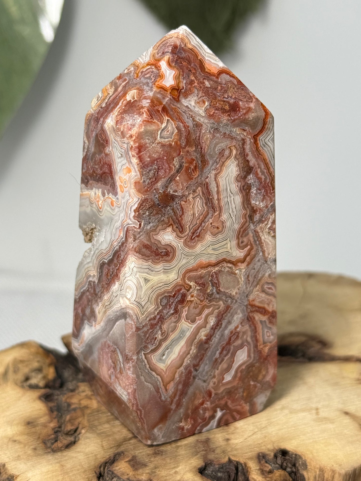 Clearance - Mexican Lace Agate Tower