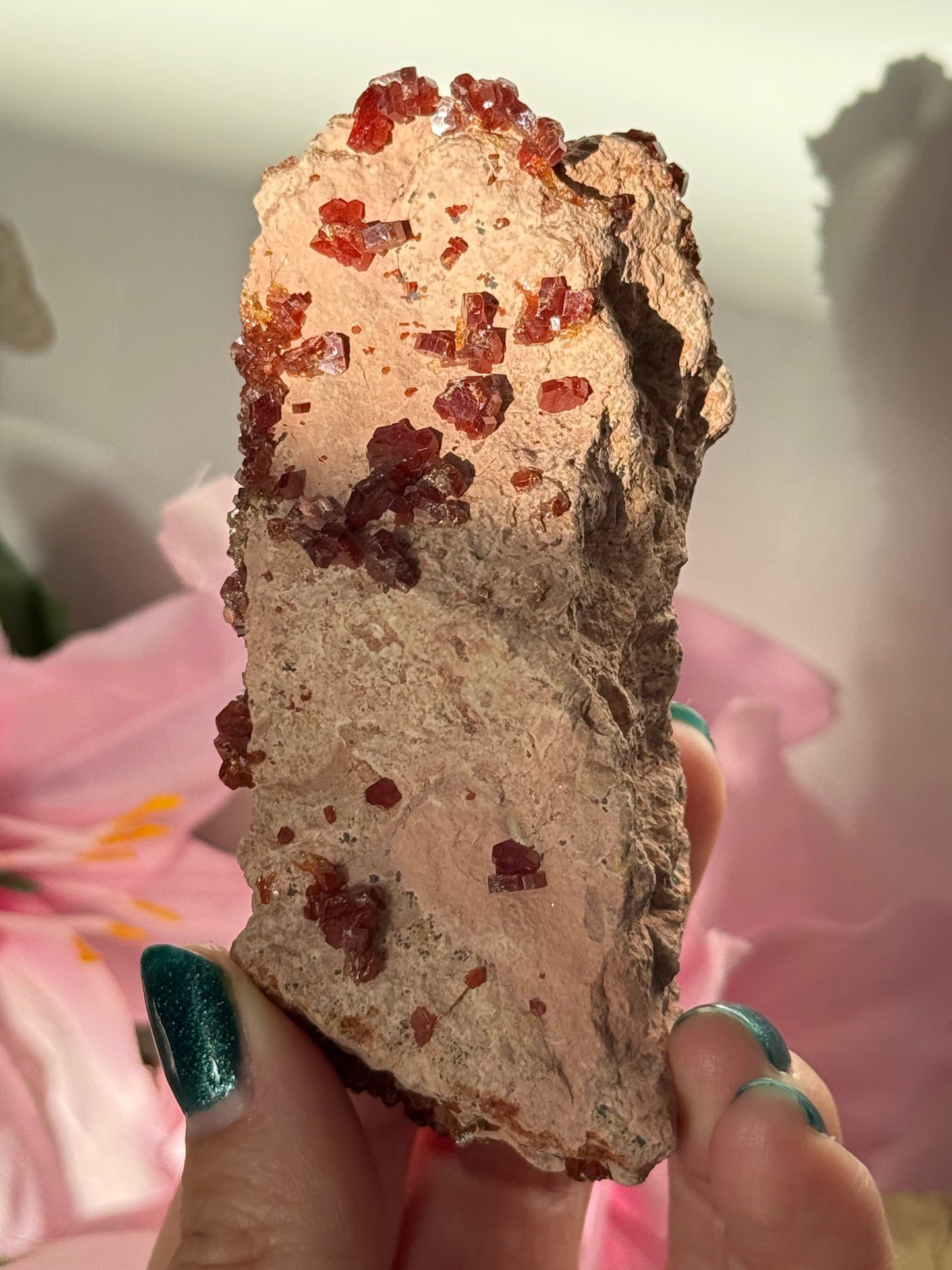 Vanadinite On Matrix