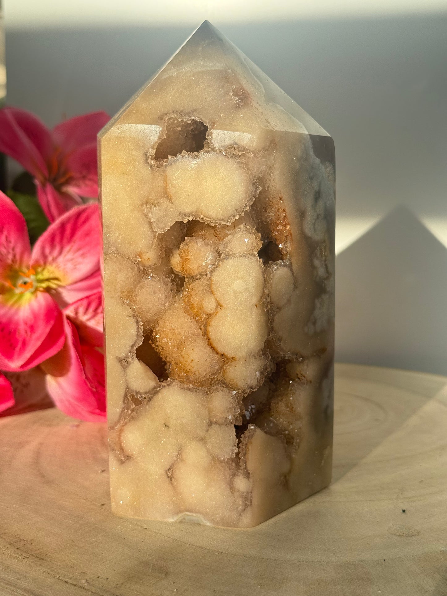 1.3kg Pink Amethyst Tower (HQ)