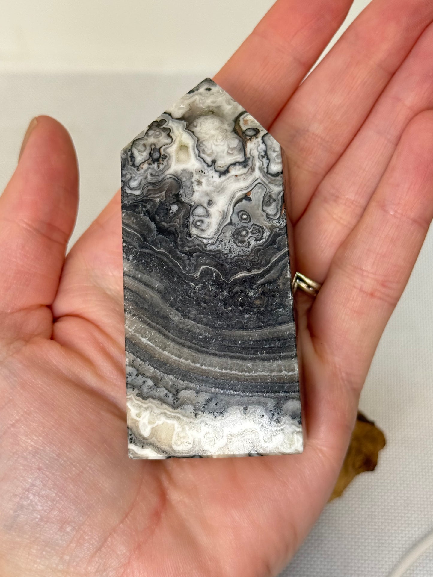 Dendritic Calcite Tower