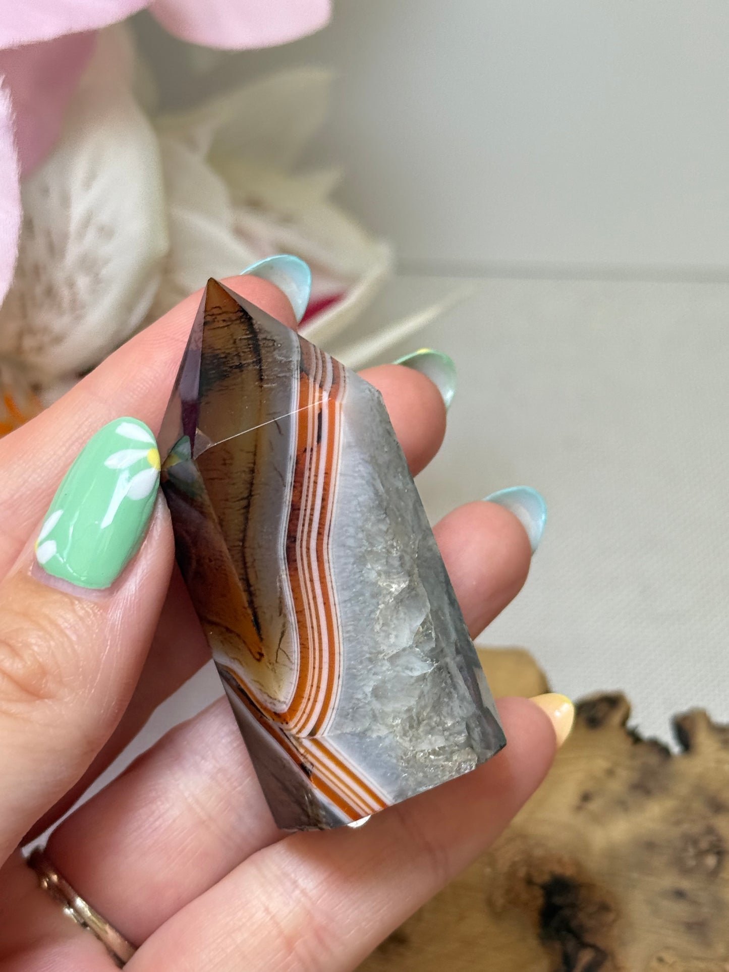 Sardonyx Point (Dyed)