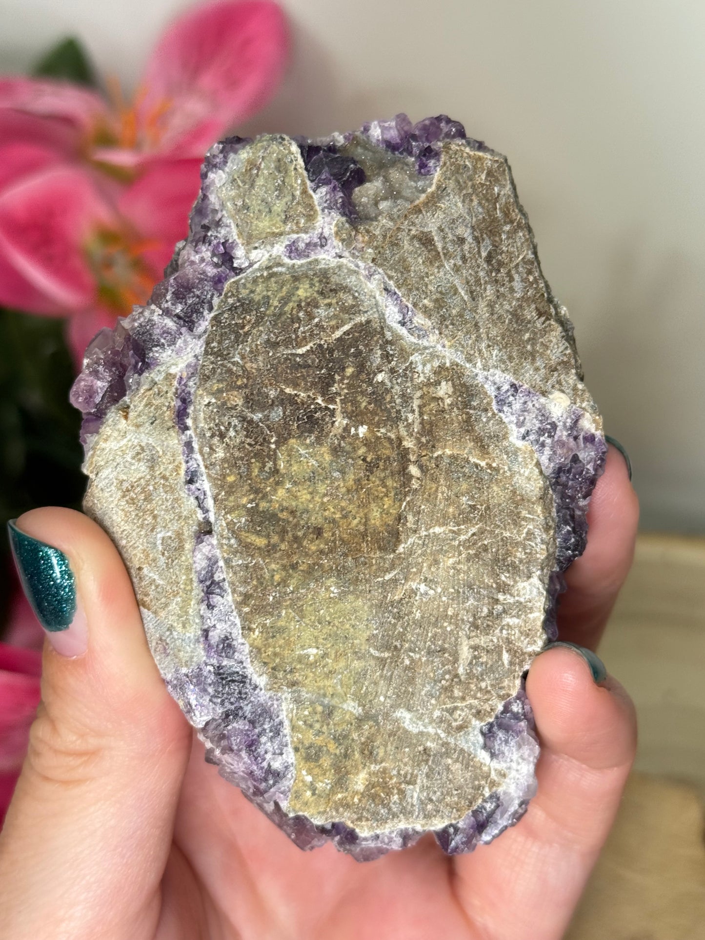 Purple Cubic Fluorite Raw