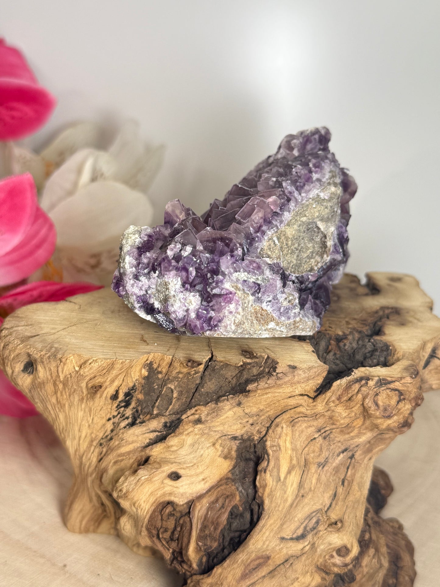 Purple Cubic Fluorite Raw