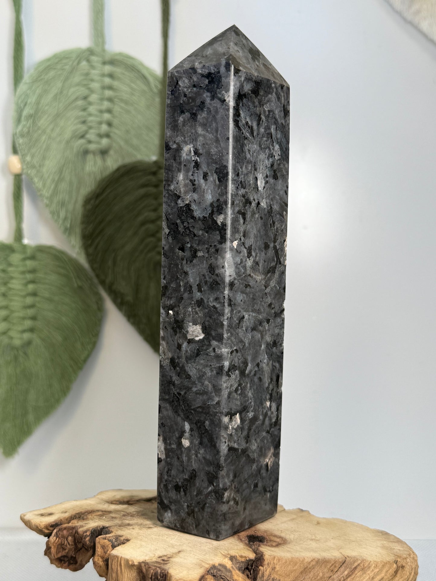 Large Larvikite Tower