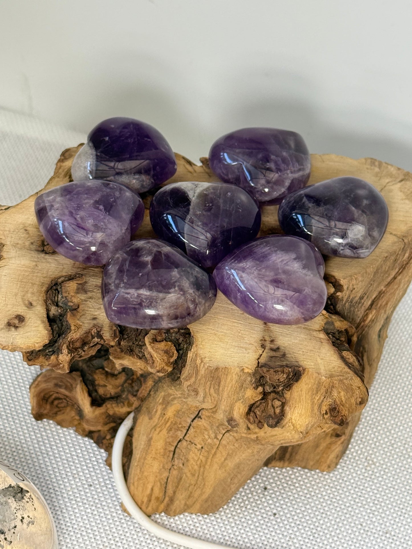 Dream Amethyst Heart (3cm)