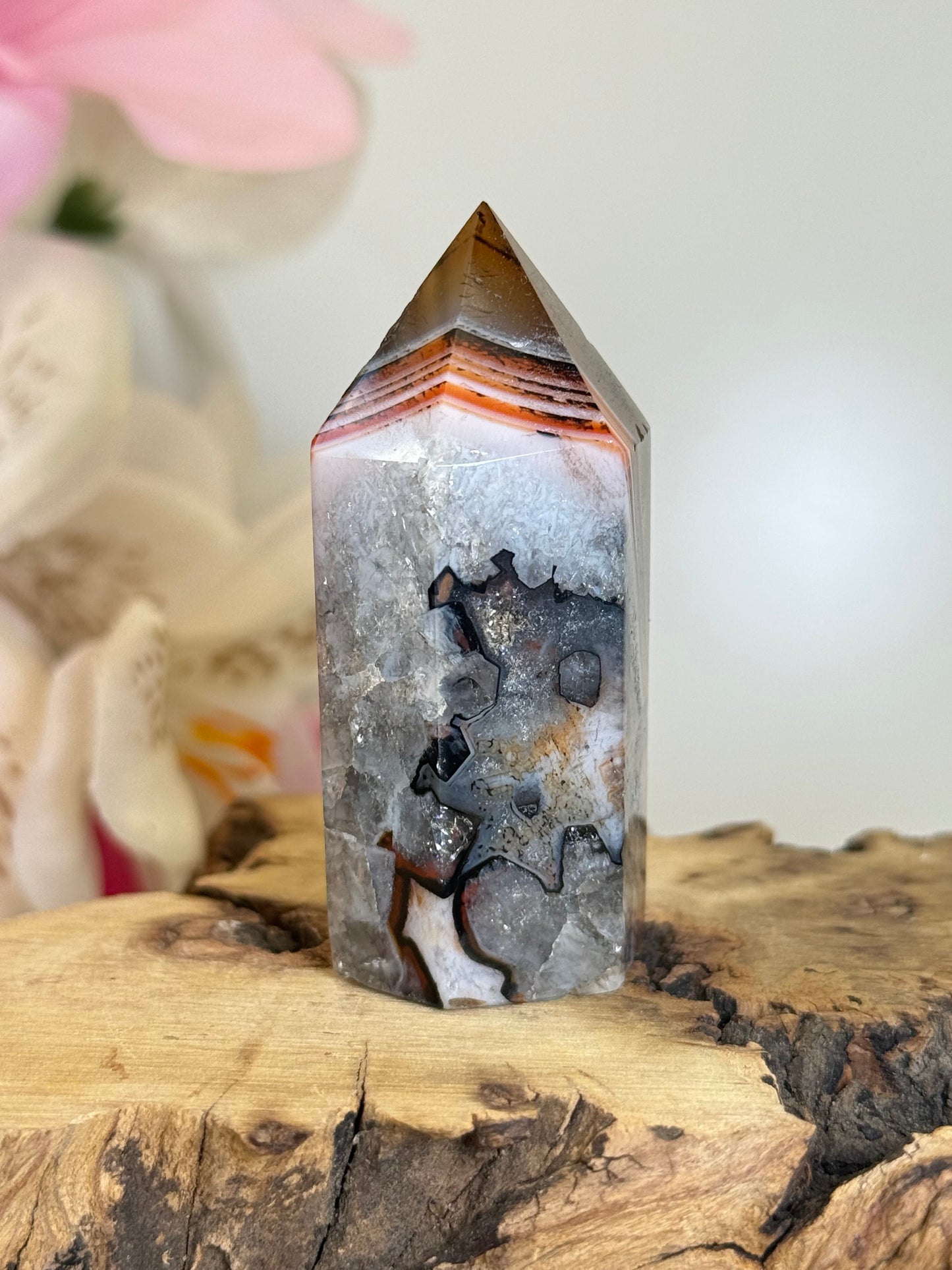 Sardonyx Point (Dyed)