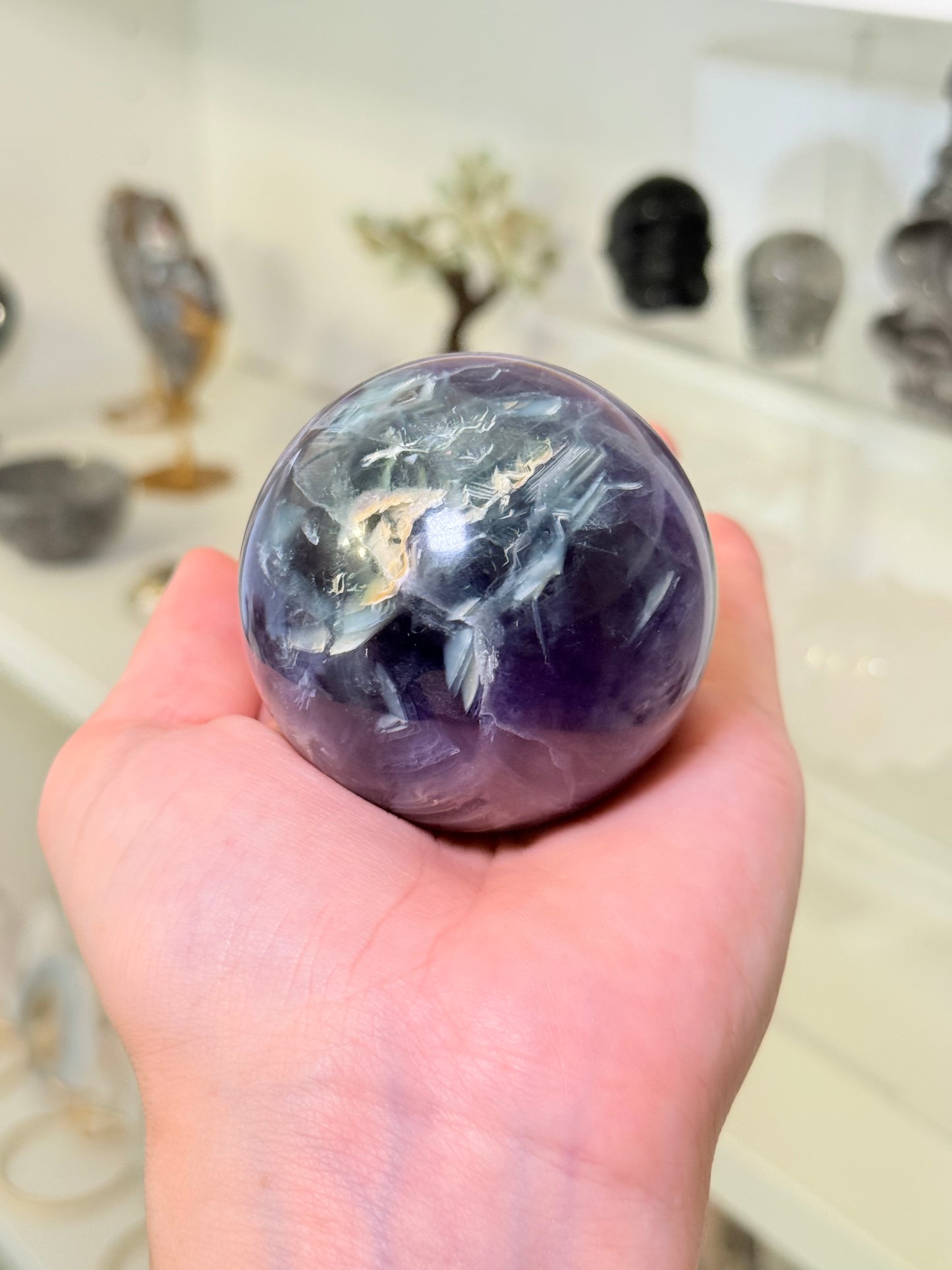 Fluorite Sphere (B)