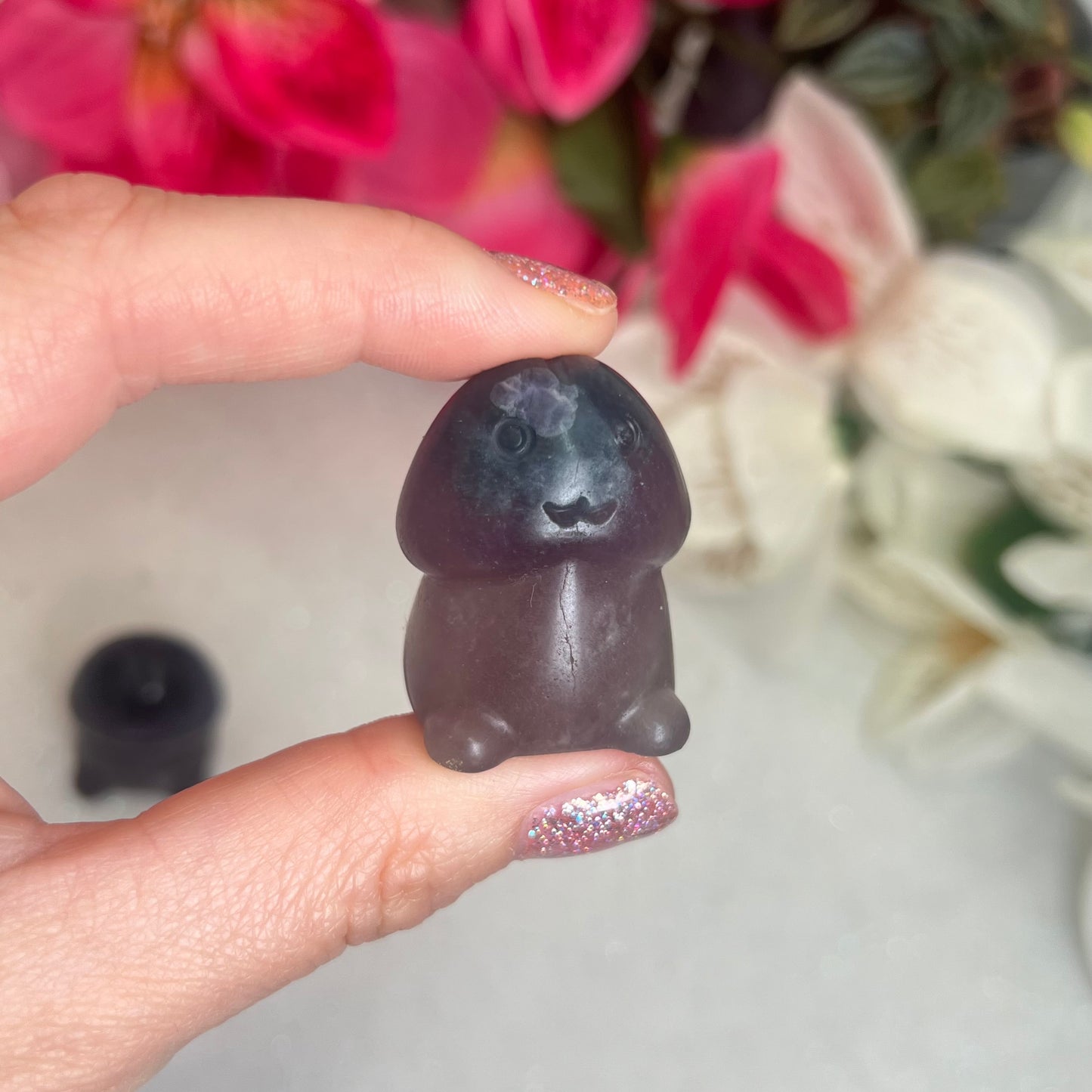 Fluorite Smiley Face Phallus