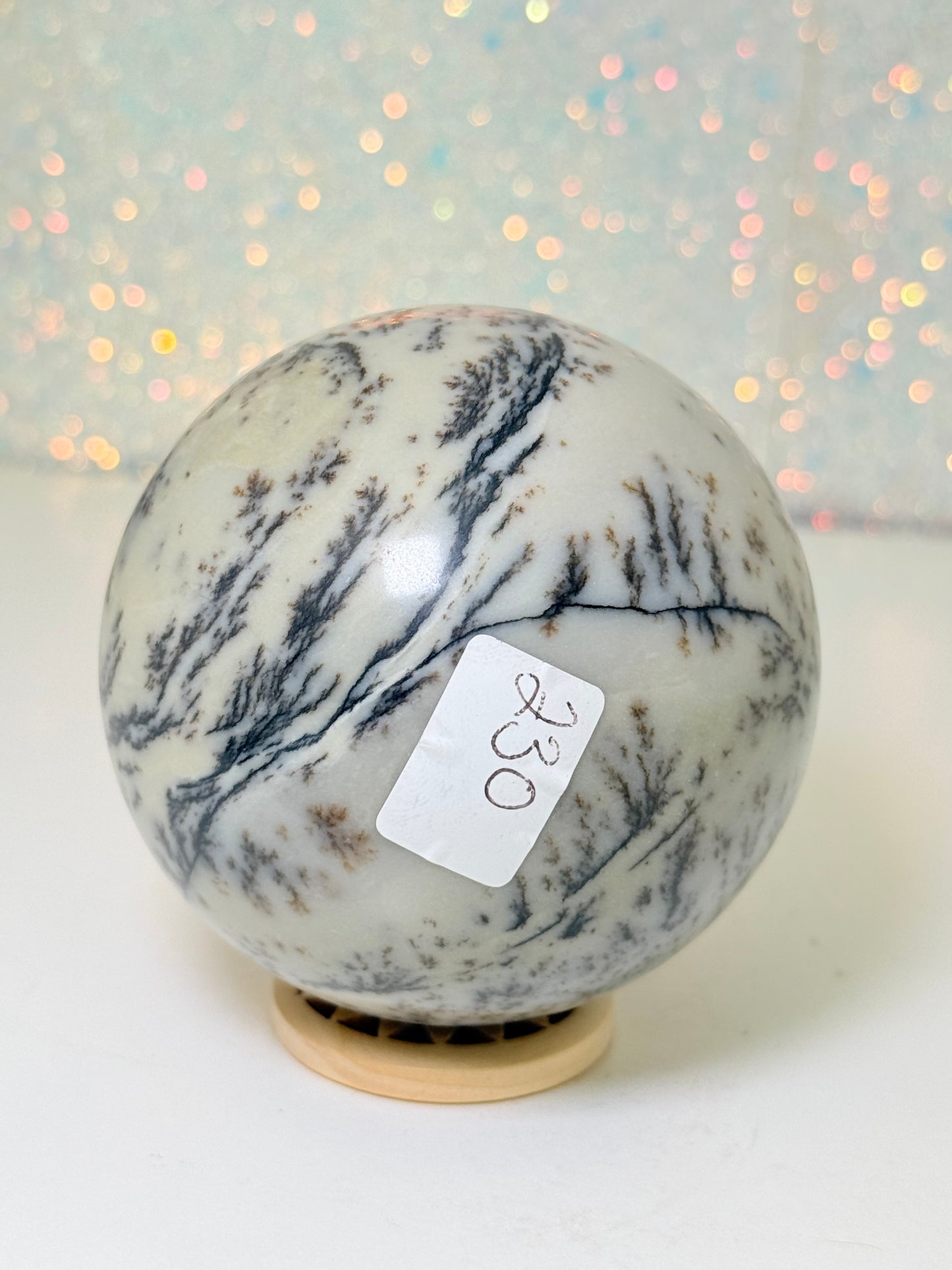Dendritic Opal Sphere