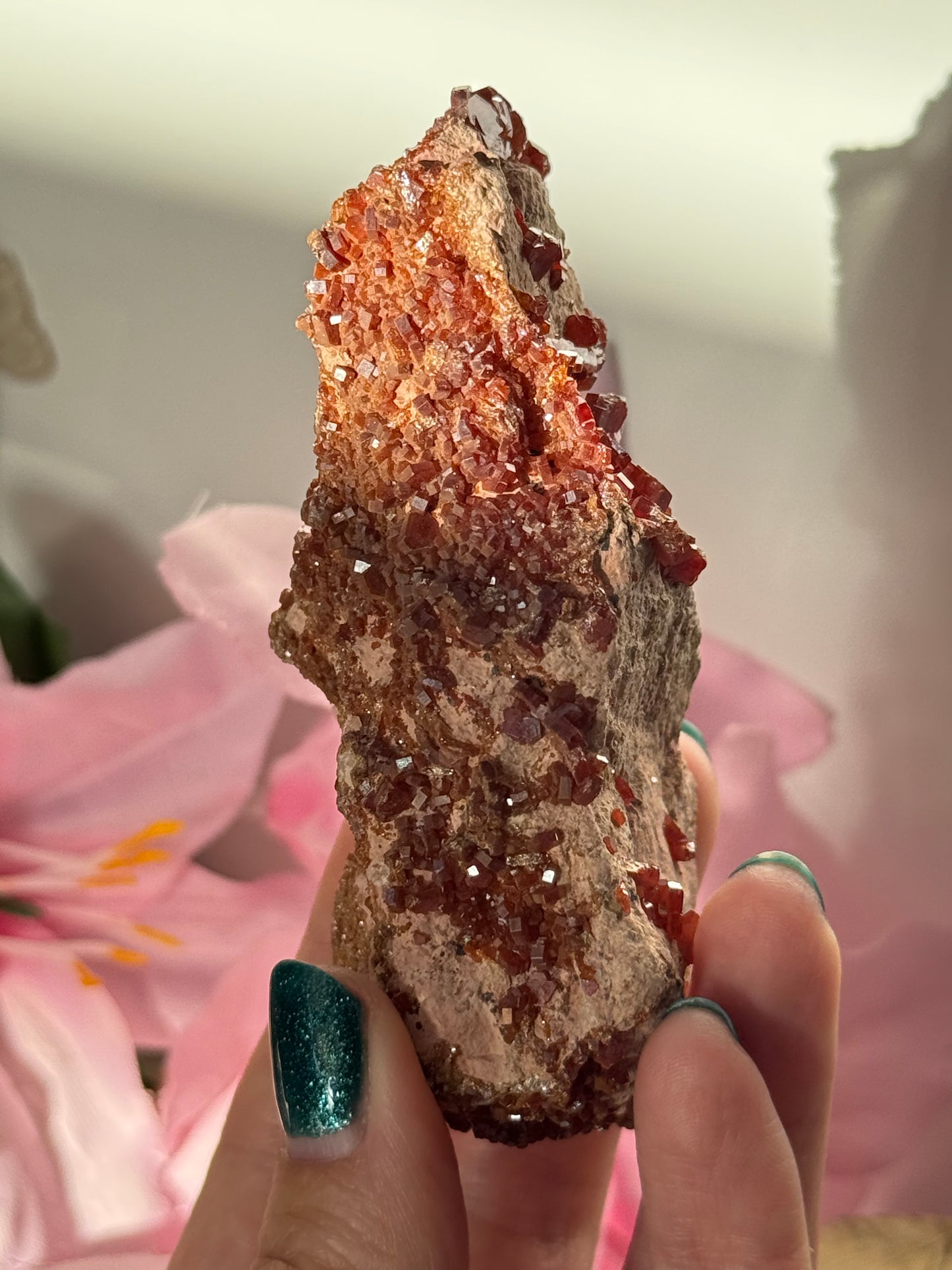 Vanadinite On Matrix
