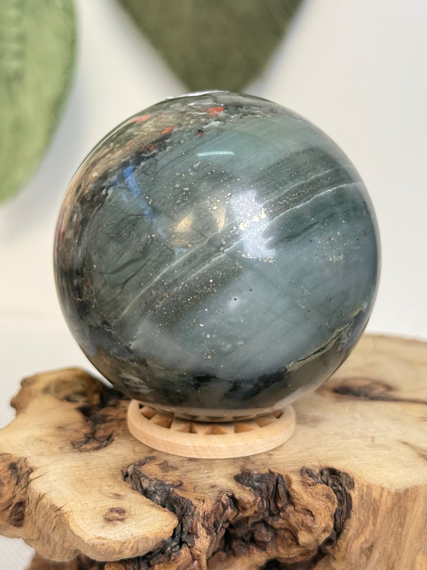 Africa Bloodstone Sphere