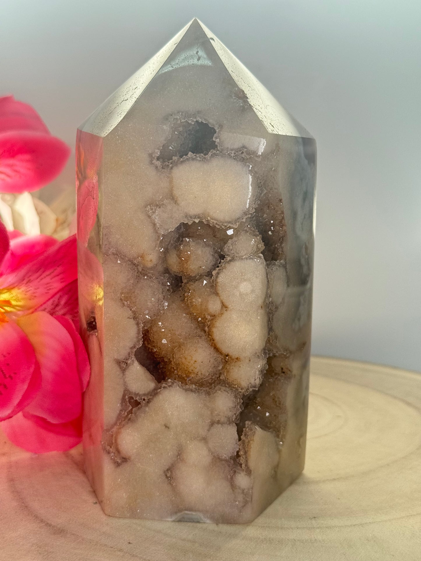 1.3kg Pink Amethyst Tower (HQ)
