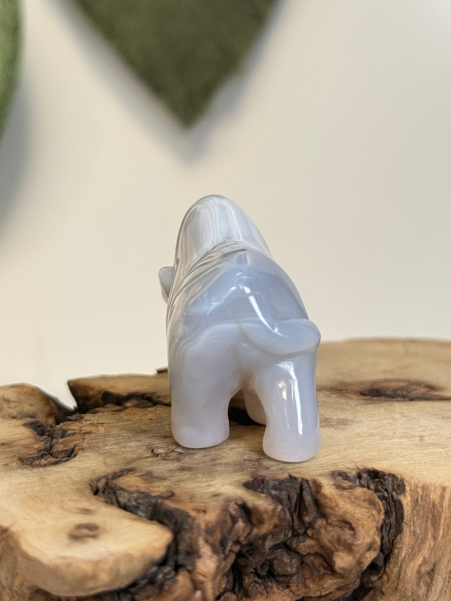 Agate Bull Carving
