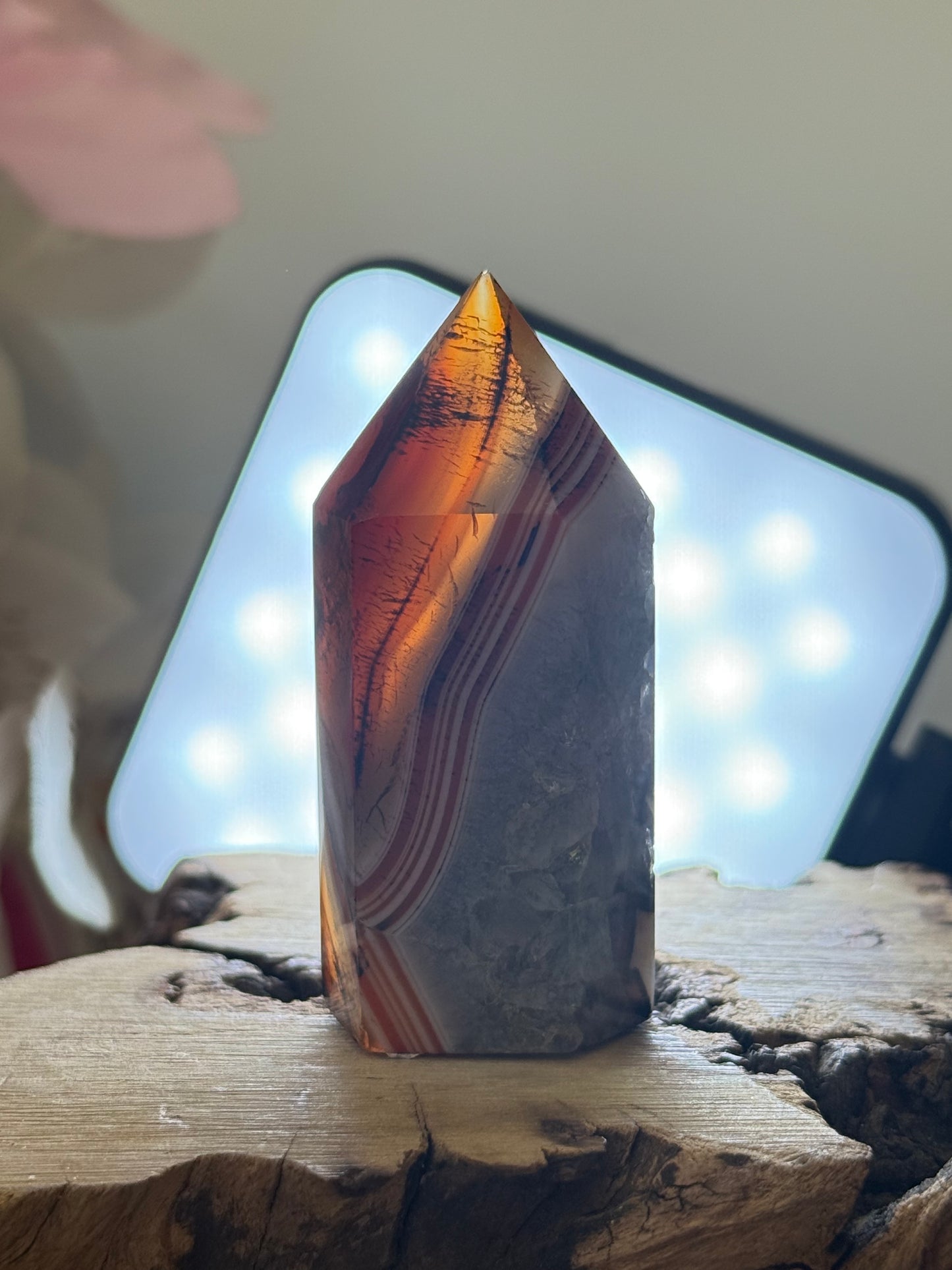 Sardonyx Point (Dyed)