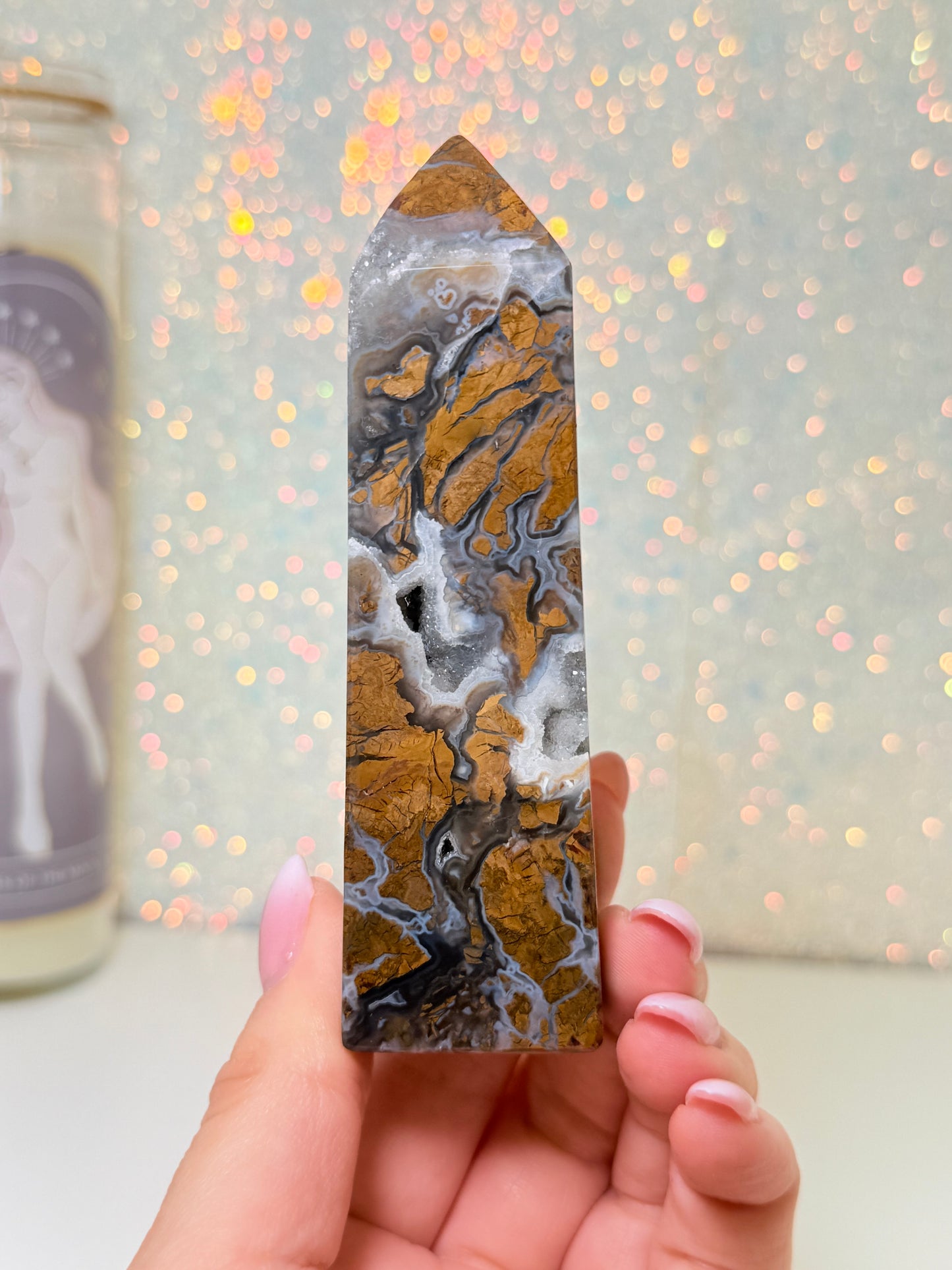 Brecciated Jasper Tower