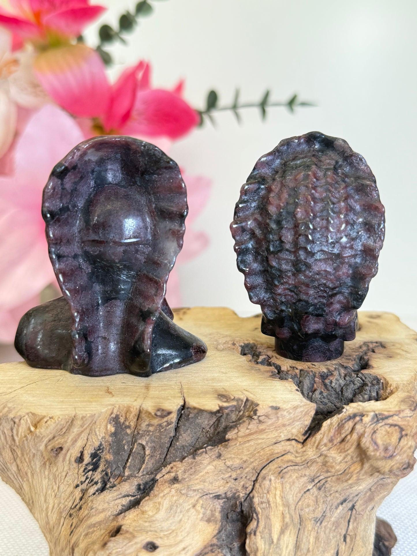 Garnet In Arfvedsonite Indian Man & Woman
