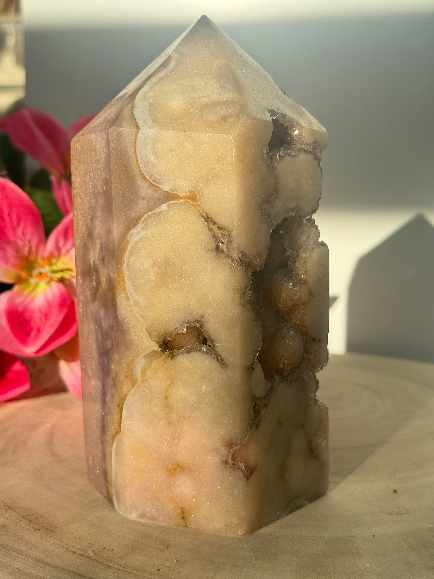 1.3kg Pink Amethyst Tower (HQ)