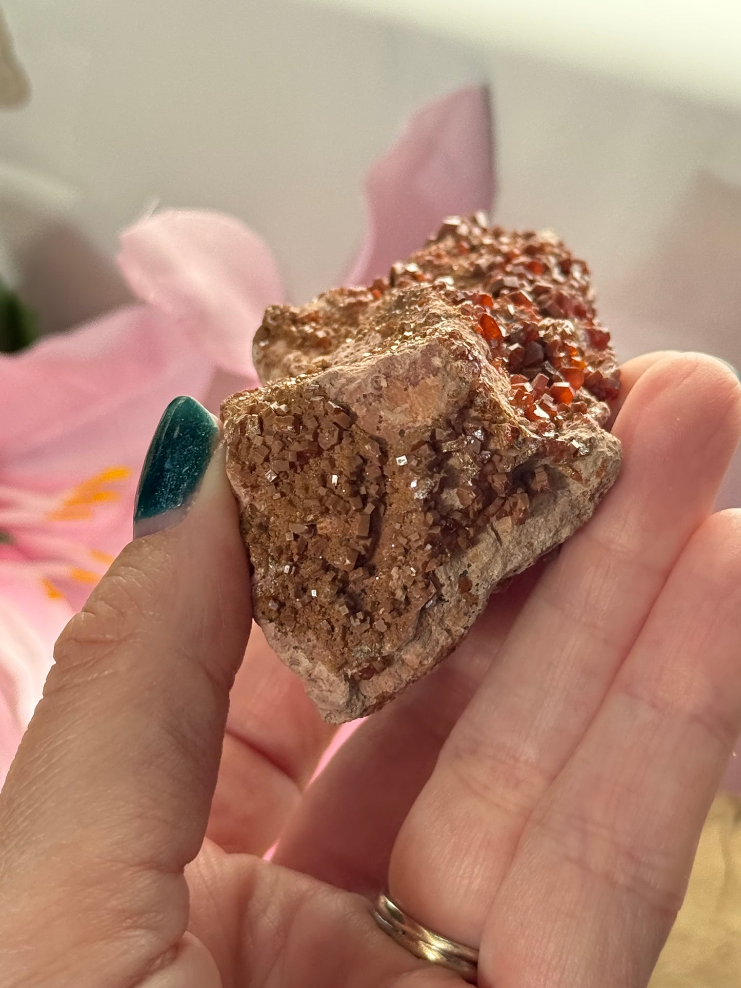 Vanadinite On Matrix
