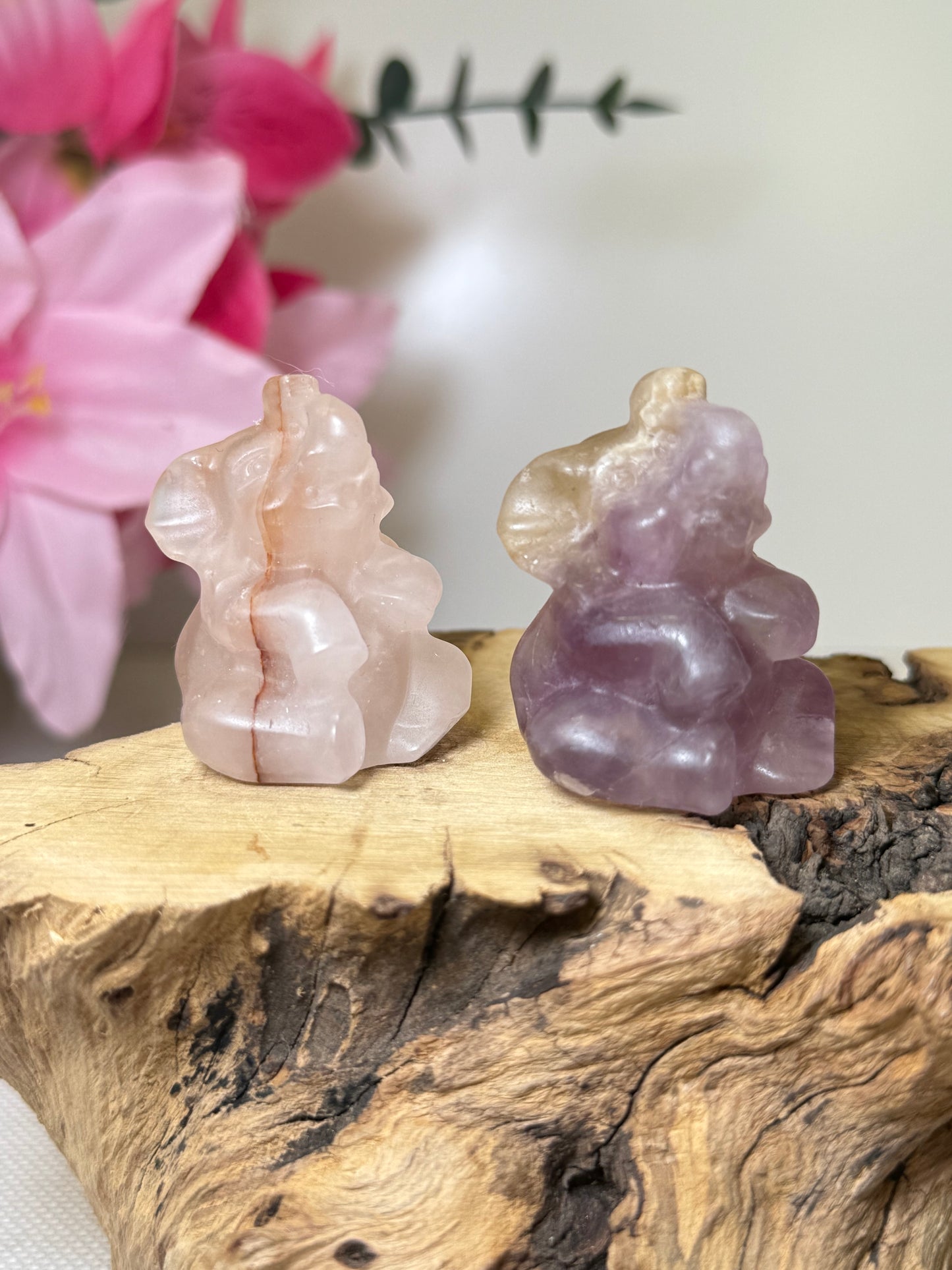 Sitting Elephant Carvings