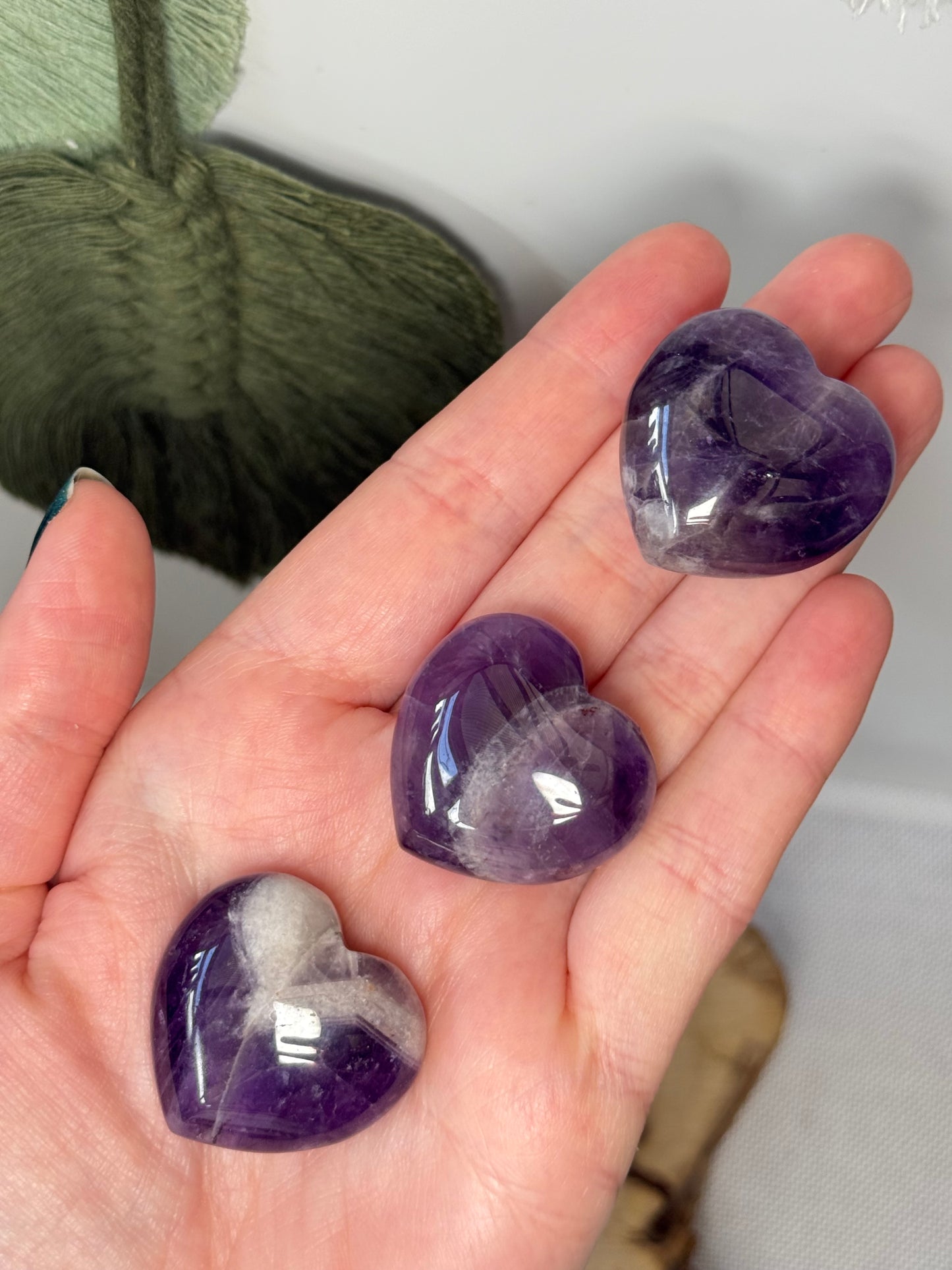 Dream Amethyst Heart (3cm)