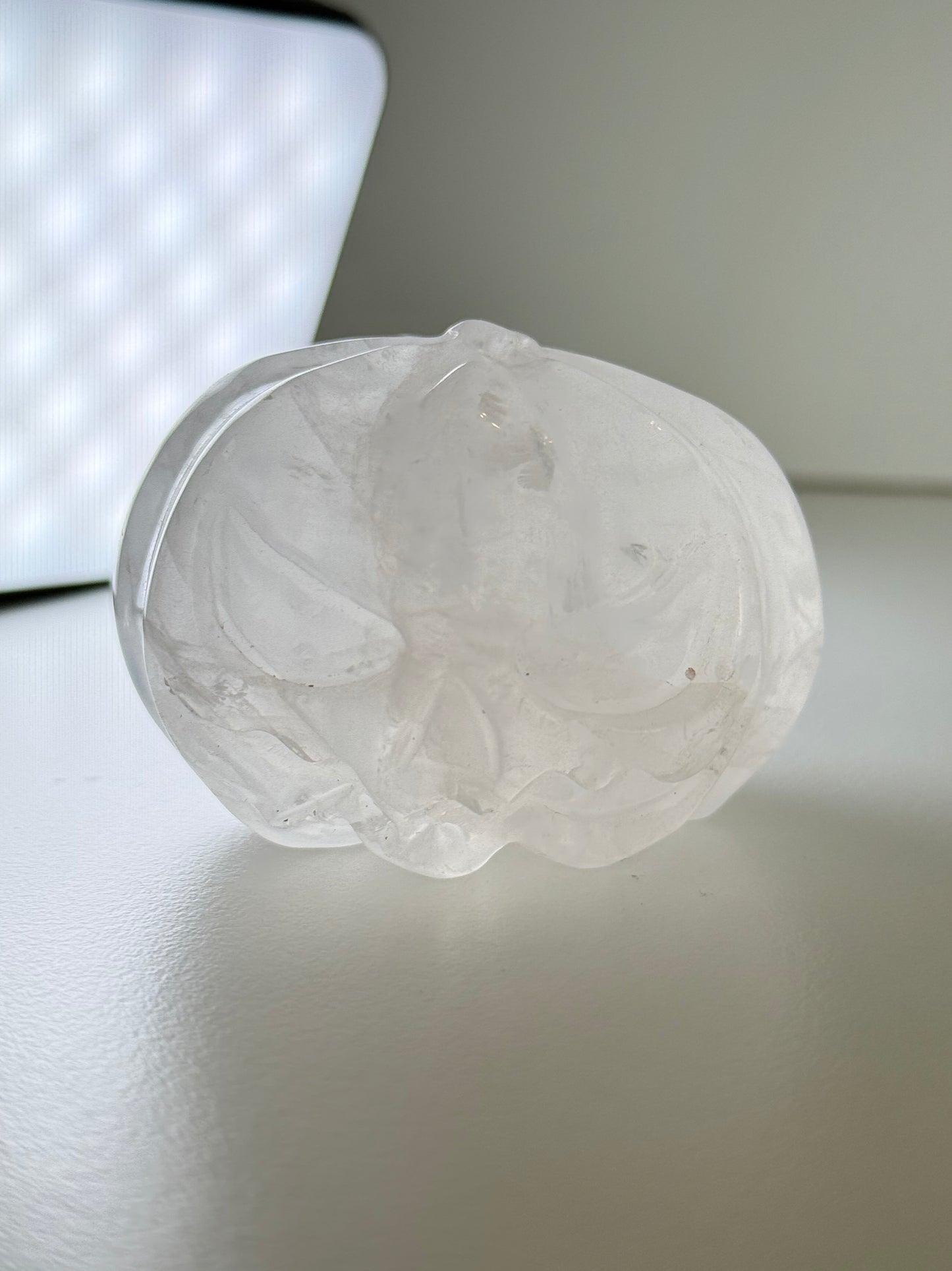 Clear Quartz Pumpkin