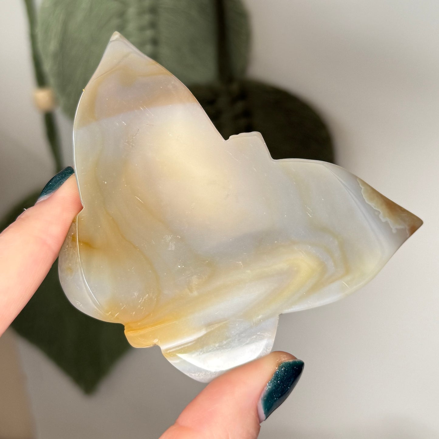 Druzy Agate Butterfly