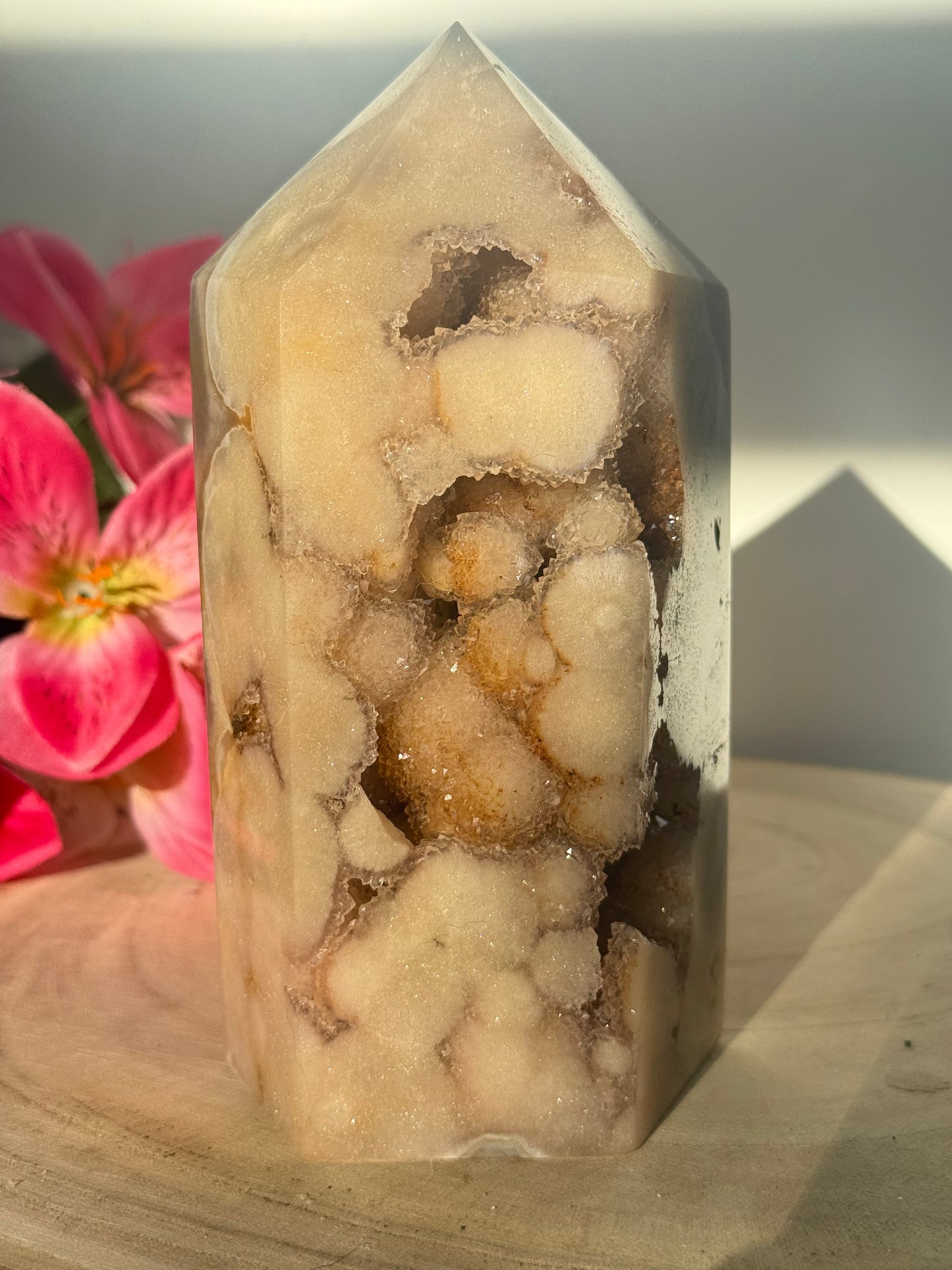 1.3kg Pink Amethyst Tower (HQ)