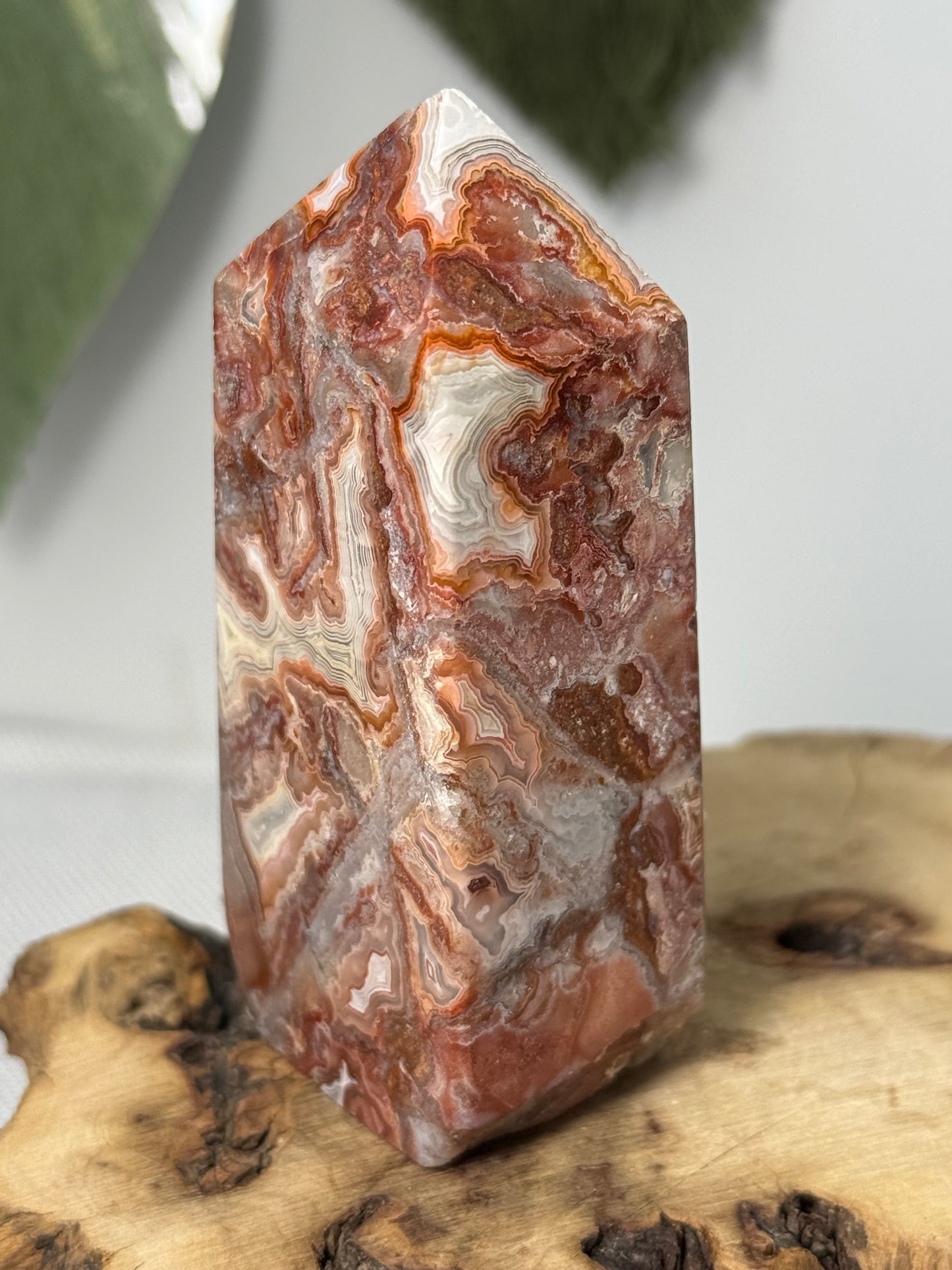 Clearance - Mexican Lace Agate Tower