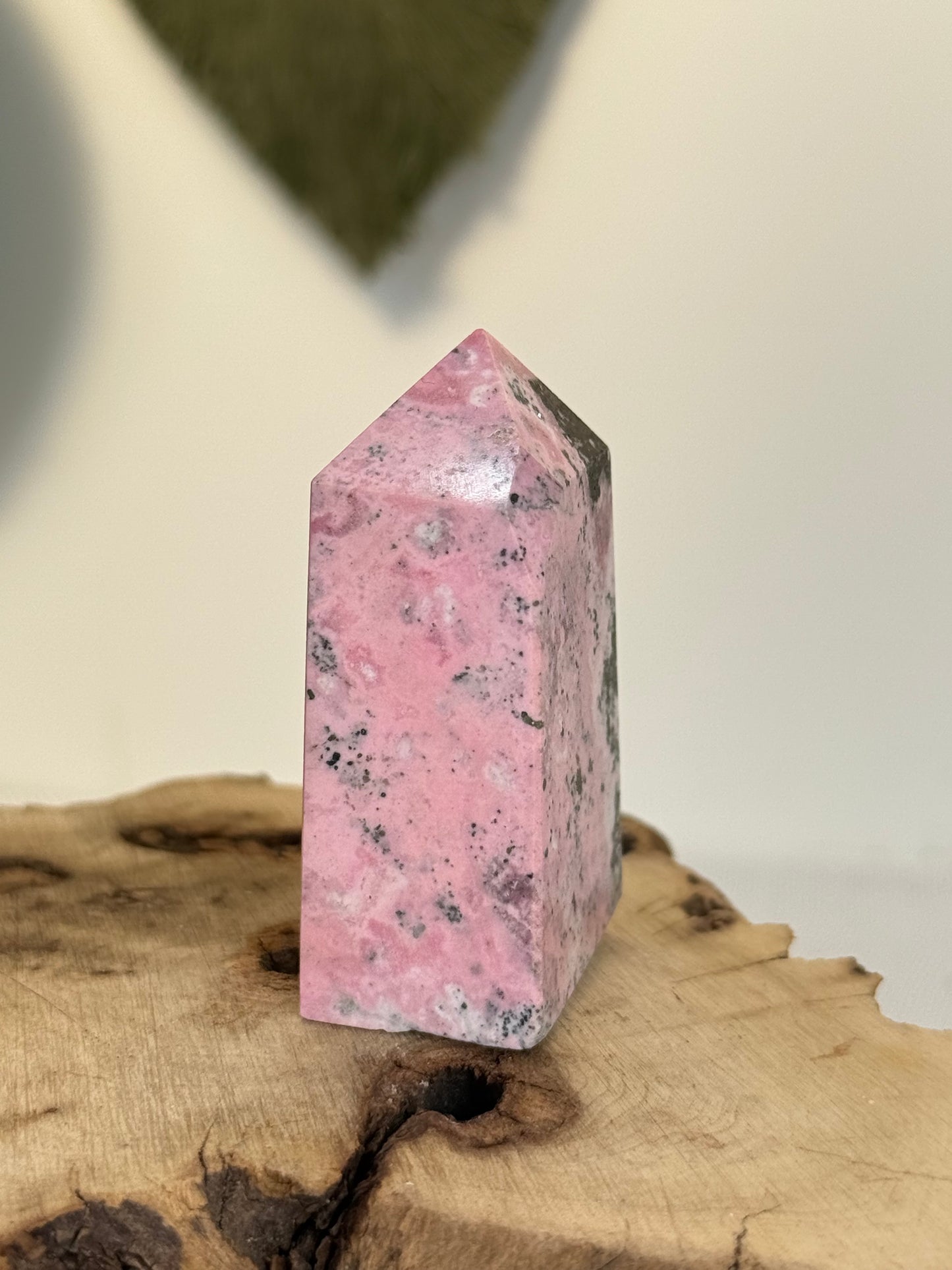 Peruvian Rhodonite Tower