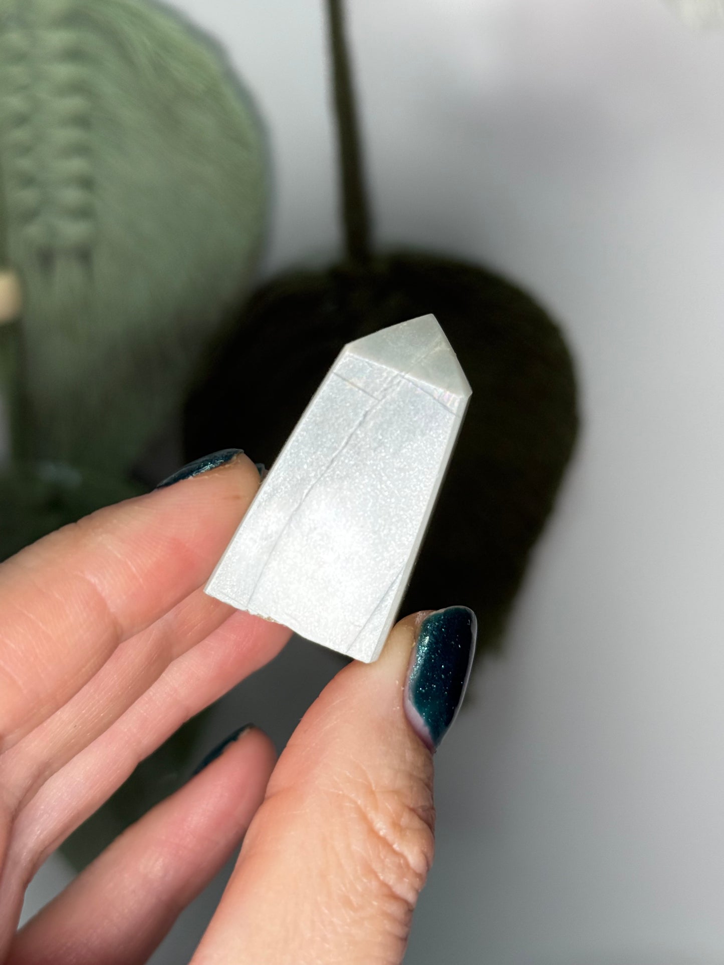 Sage Green Moonstone Tower
