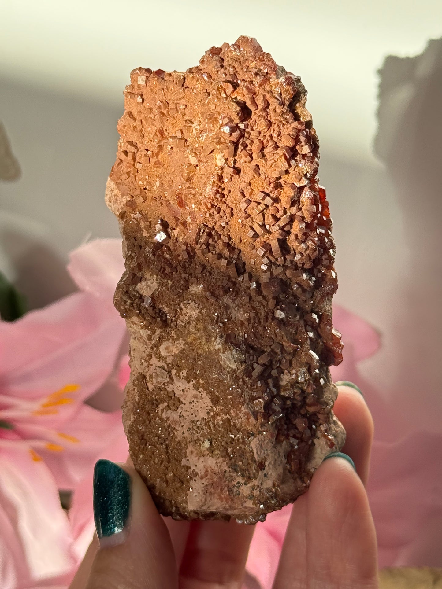 Vanadinite On Matrix