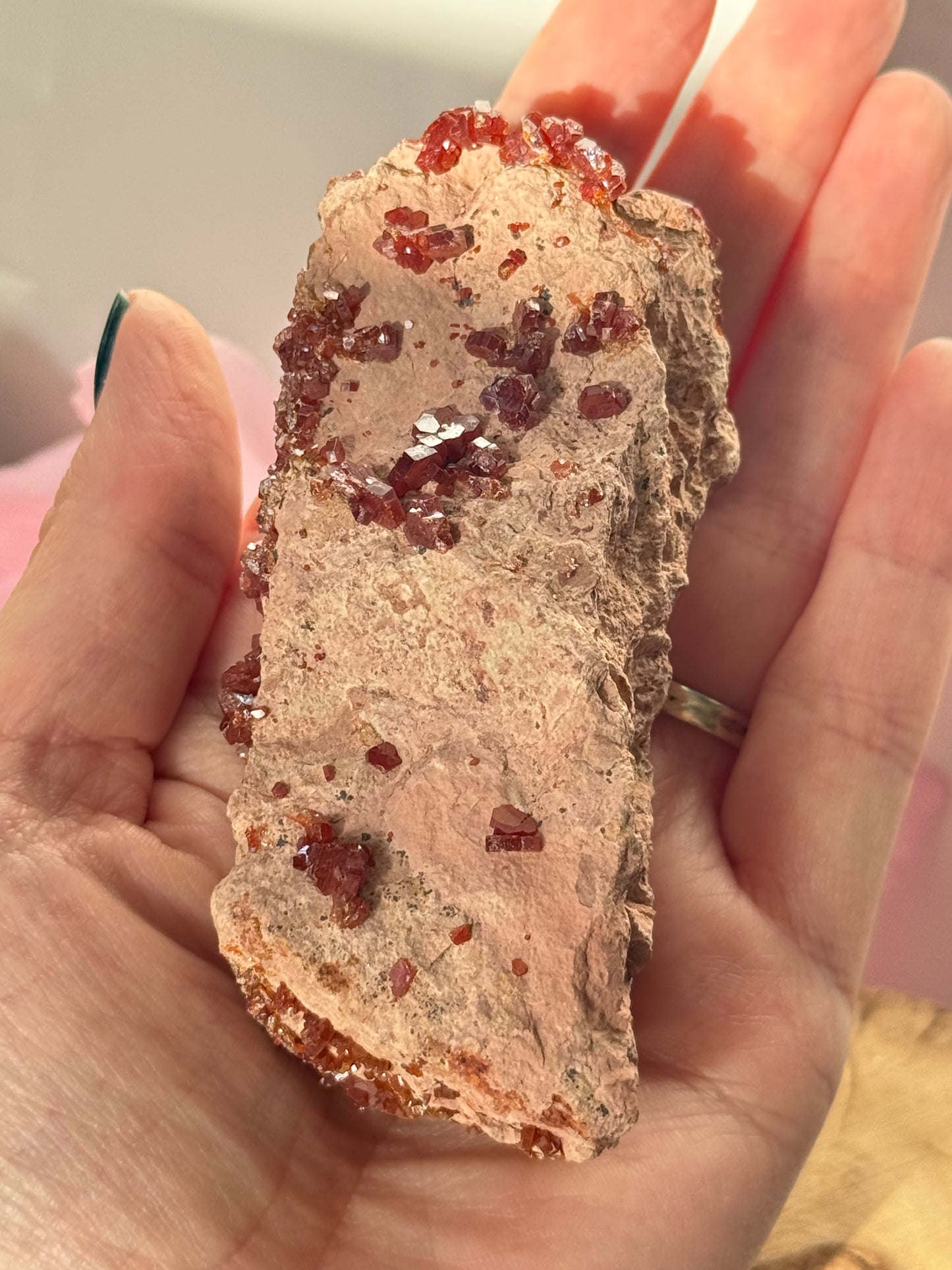 Vanadinite On Matrix