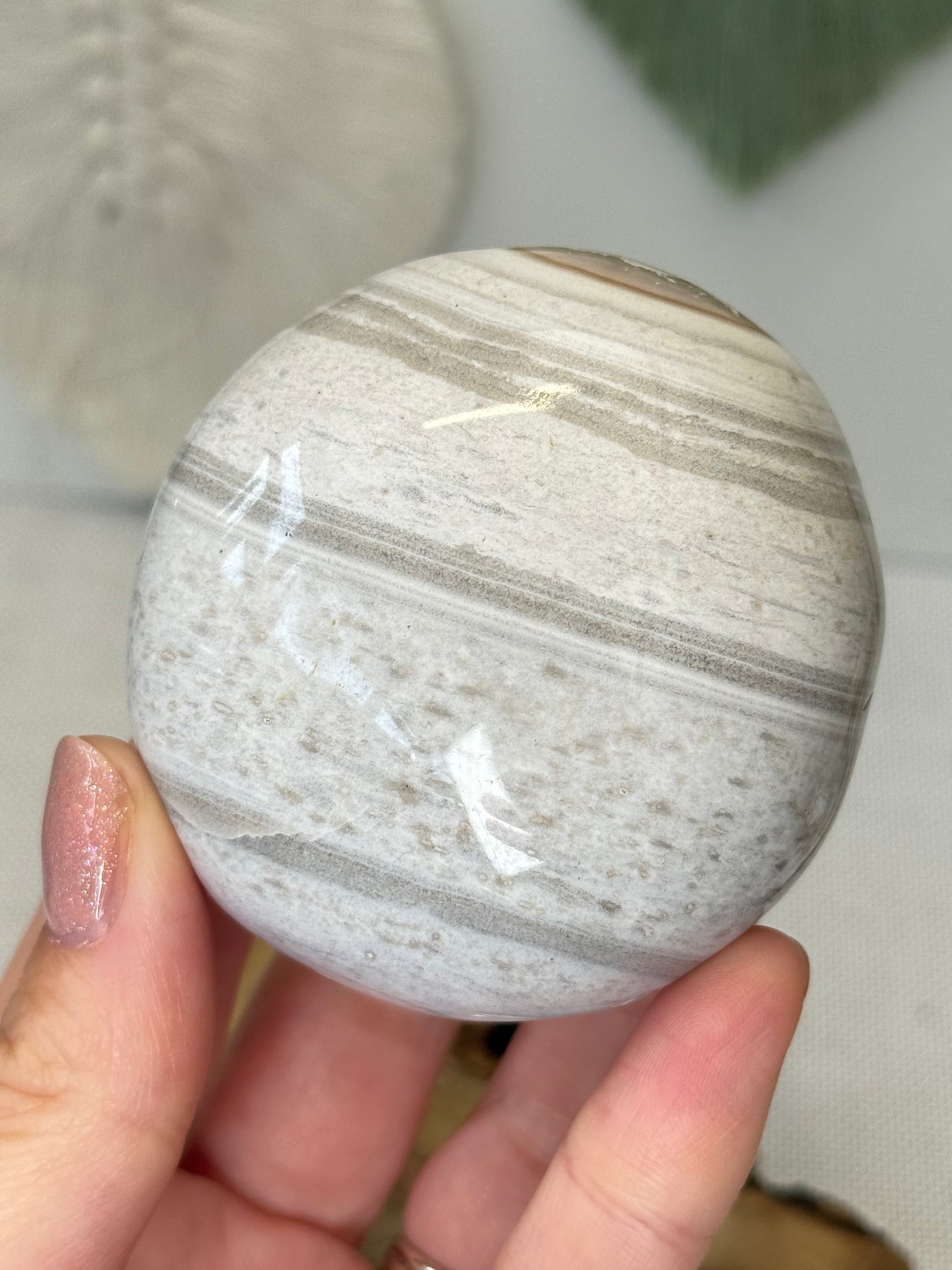 Ocean Jasper Palm Stone