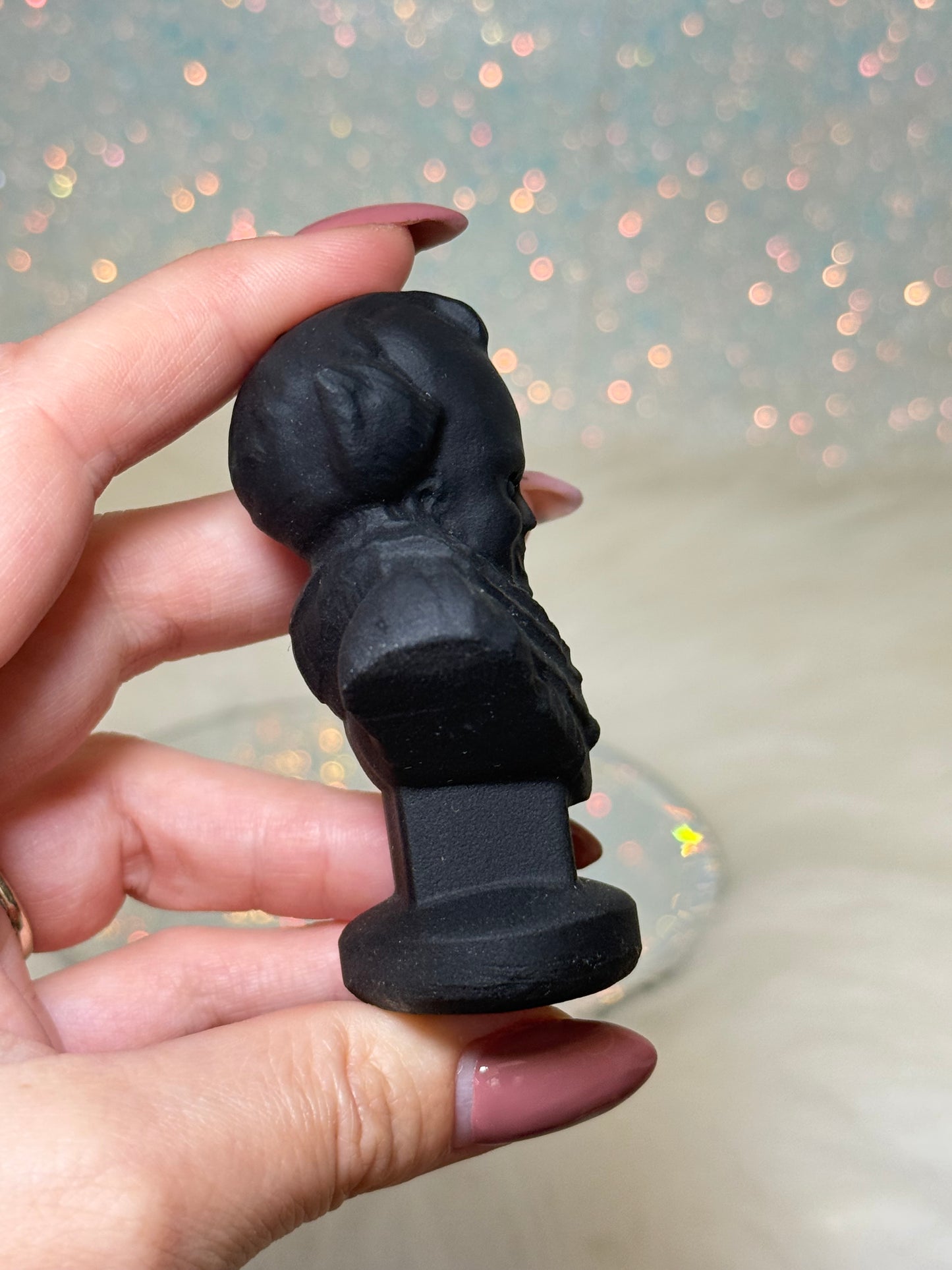 Matte Black Obsidian Pennywise