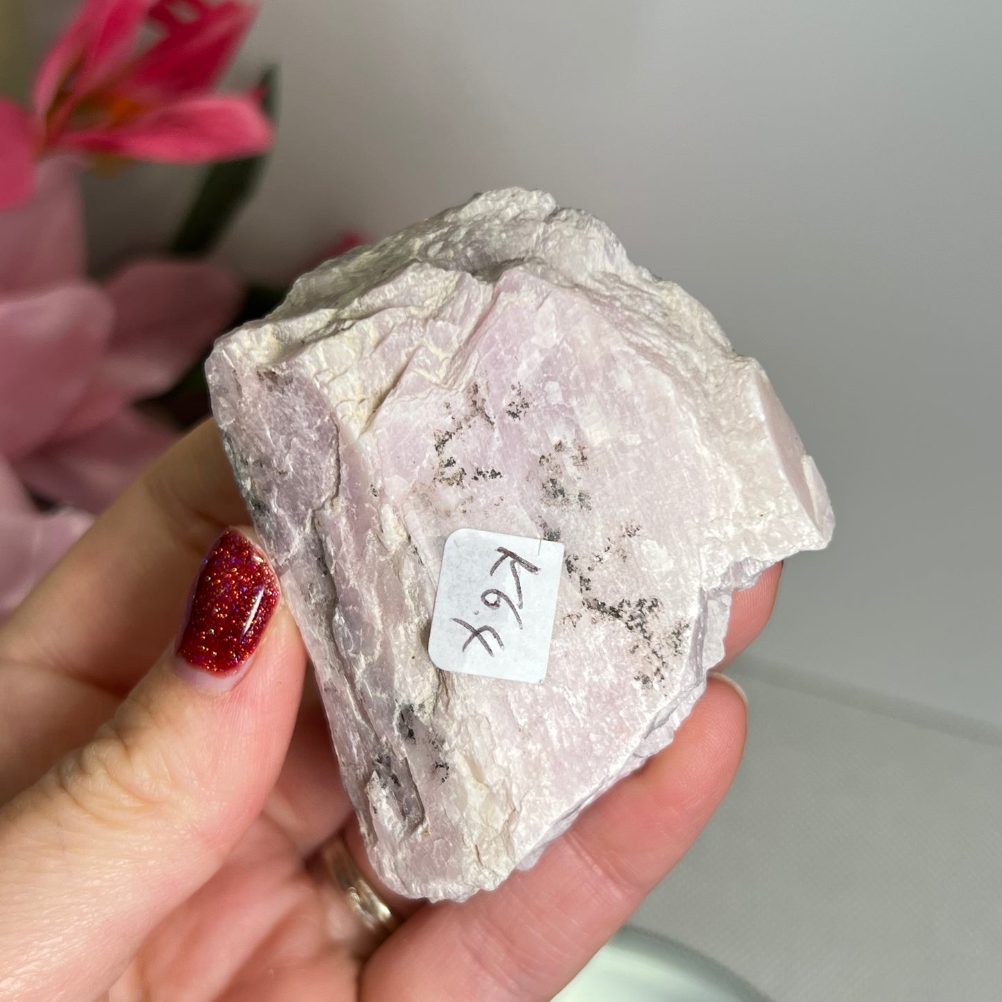 Raw Kunzite