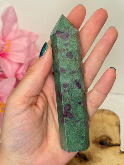 Ruby In Fuschite Point