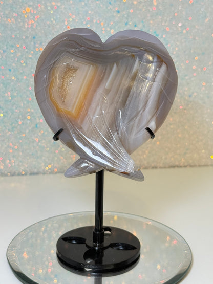 Druzy Agate Angel Wings