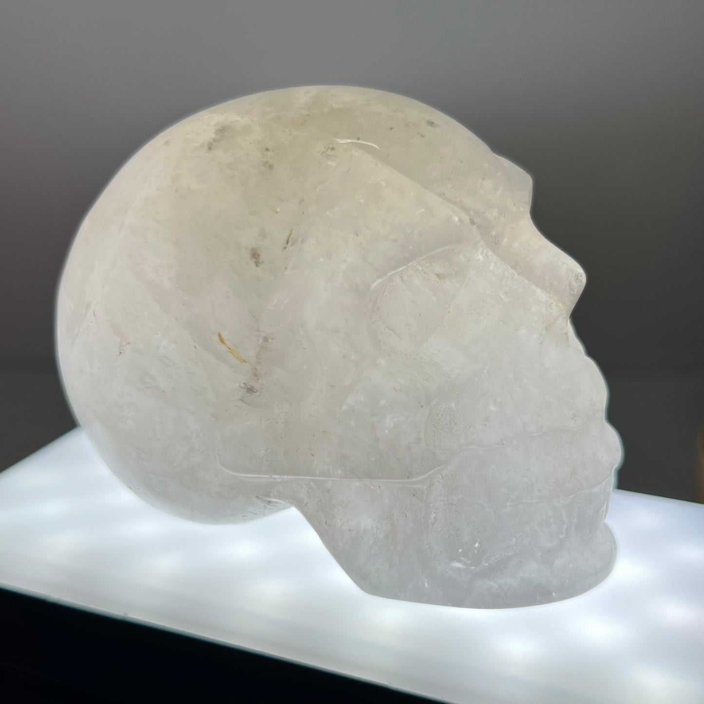 Clear Quartz Skull