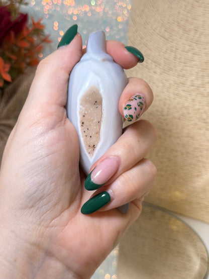 Druzy Agate Chilli Pepper