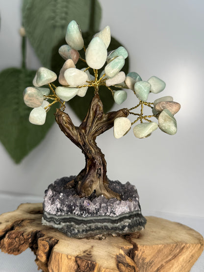 Amethyst Base Tree (Amazonite)