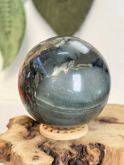 Africa Bloodstone Sphere