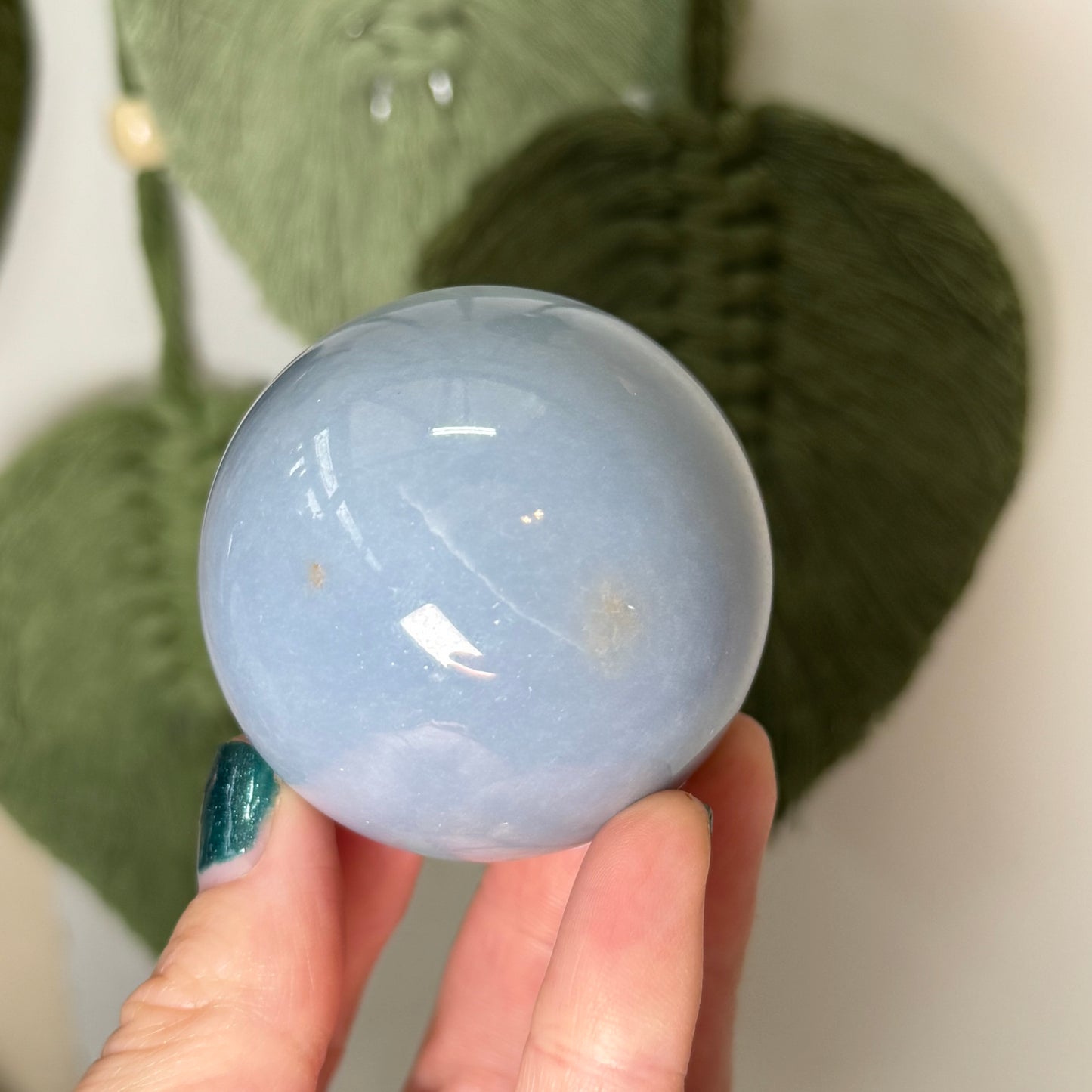 Angelite Sphere