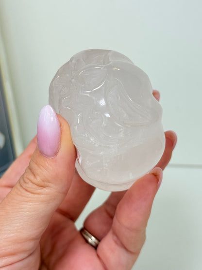 Clear Quartz Pumpkin