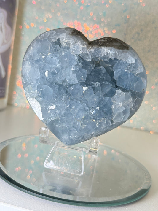 Celestite Heart