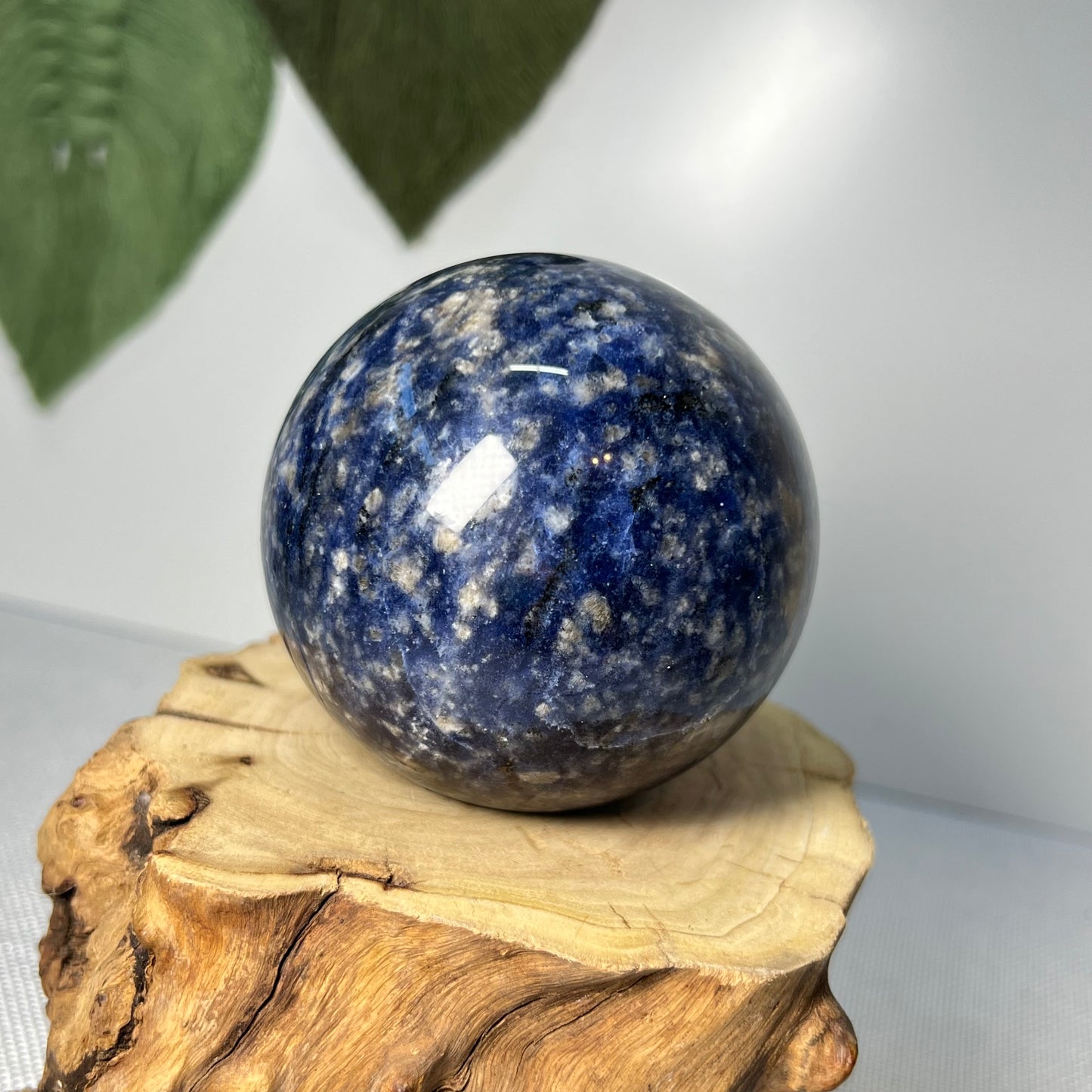 Large UV Reactive Sodalite Sphere